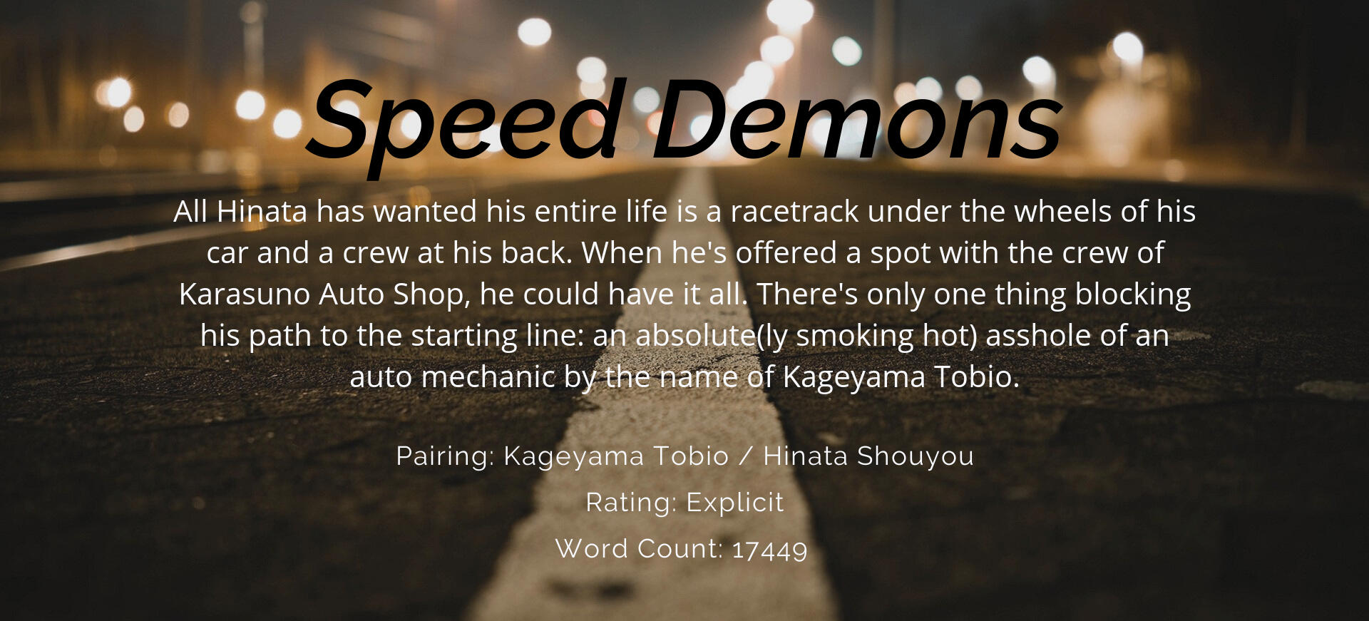 Speed Demons
